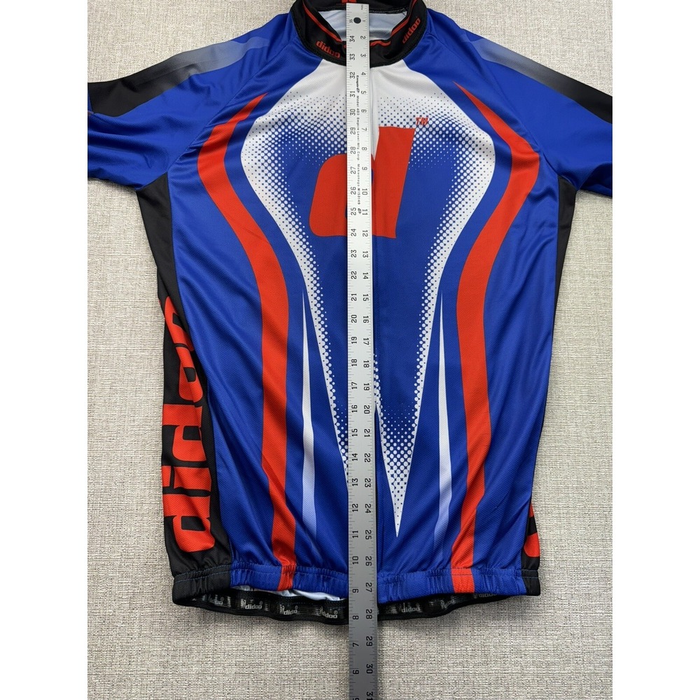 Didoo Bike Wear Cycling Jersey Shirt Bicycle Full Zip Size L - Picture 6 of 6